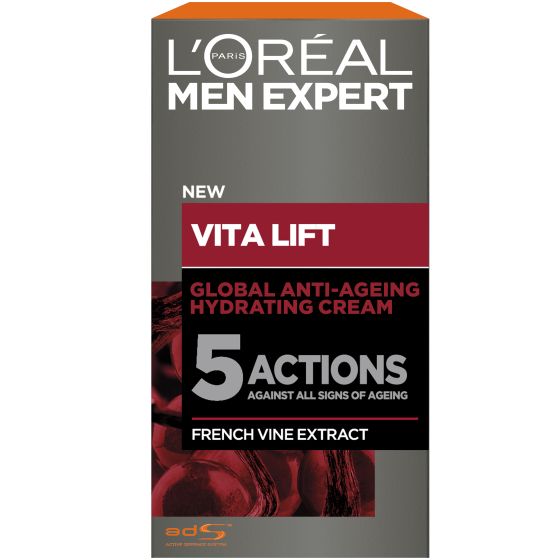 L'Oreal Paris Men Expert VitaLift 5 Pump french vine extract