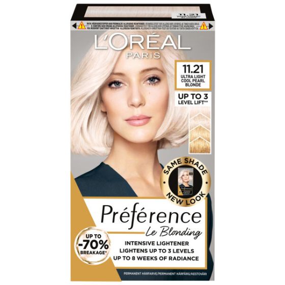 L'Oréal Paris Preference Blondissime 11,21 very very light cool pearl blonde