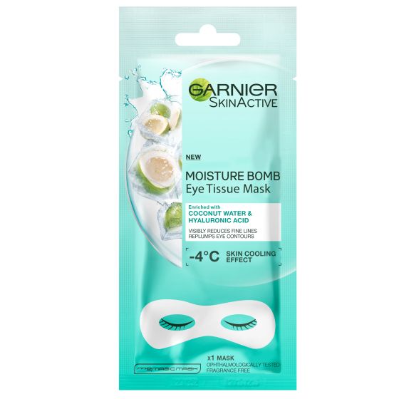 Garnier Eye Tissue Mask Coconut water & Hyaluronic Acid coconut water