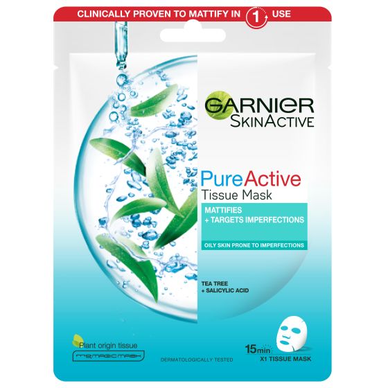 Garnier SkinActive Pure Active Tissue Mask original