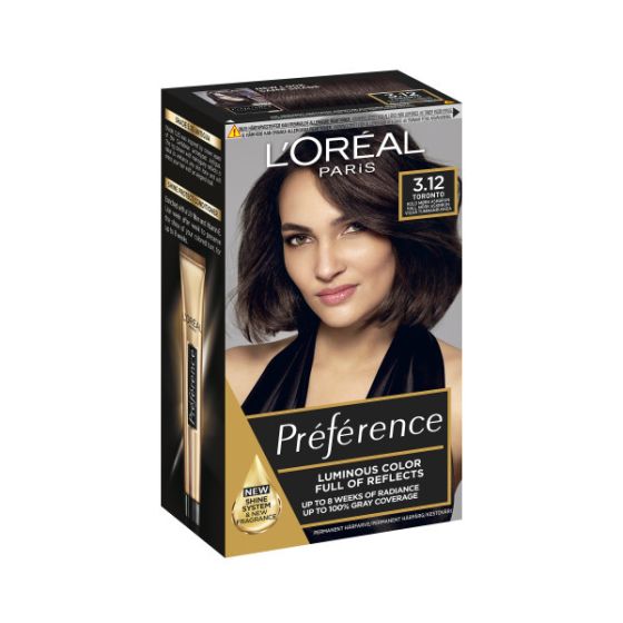 L'Oreal Paris Preference hårfarge 3,12 st honore