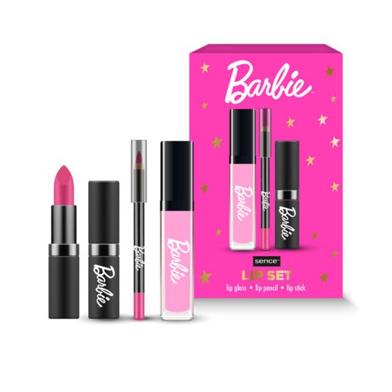 Barbie Lip Set 3pcs ingen.