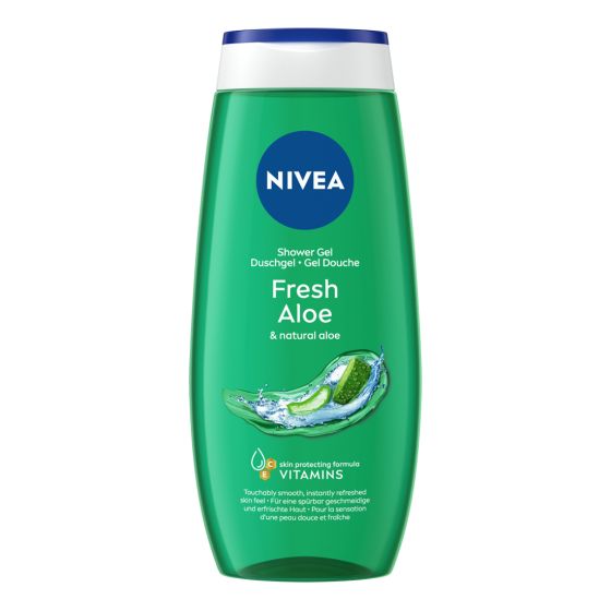 NIVEA Fresh Aloe Shower Gel, 250ml original.