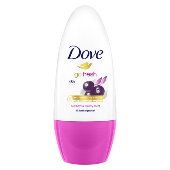 931611Dove Go Fresh Roll-on Acai & Water Lily 50ml