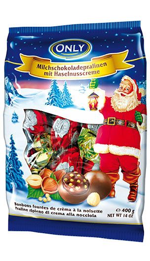 Only Melkesjokolade Praliner med Hasselnøttkrem original
