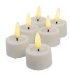 Ledtelys 6pk med timer Lucy