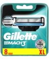 Gillette Mach 3 barberblader 8-pk original