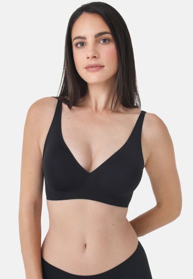 Bonded Mikro Bra Sort.
