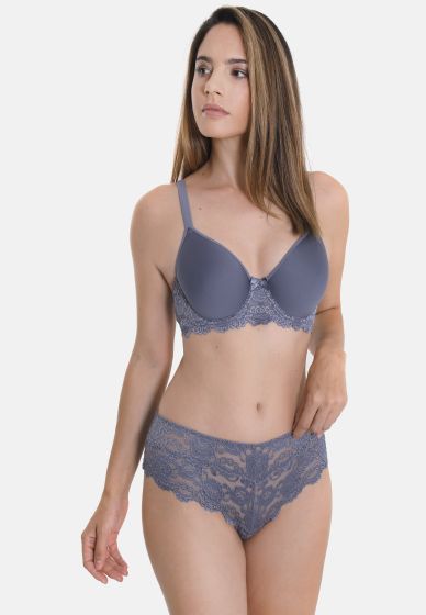 Panty lace Blå.
