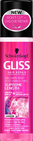 Schwarzkopf Gliss Supreme Length Balsam Spray supreme length