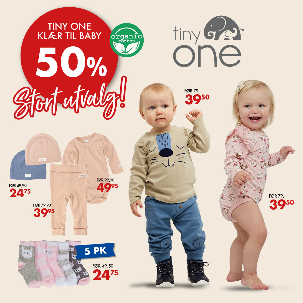 Tiny One klær til baby -50%